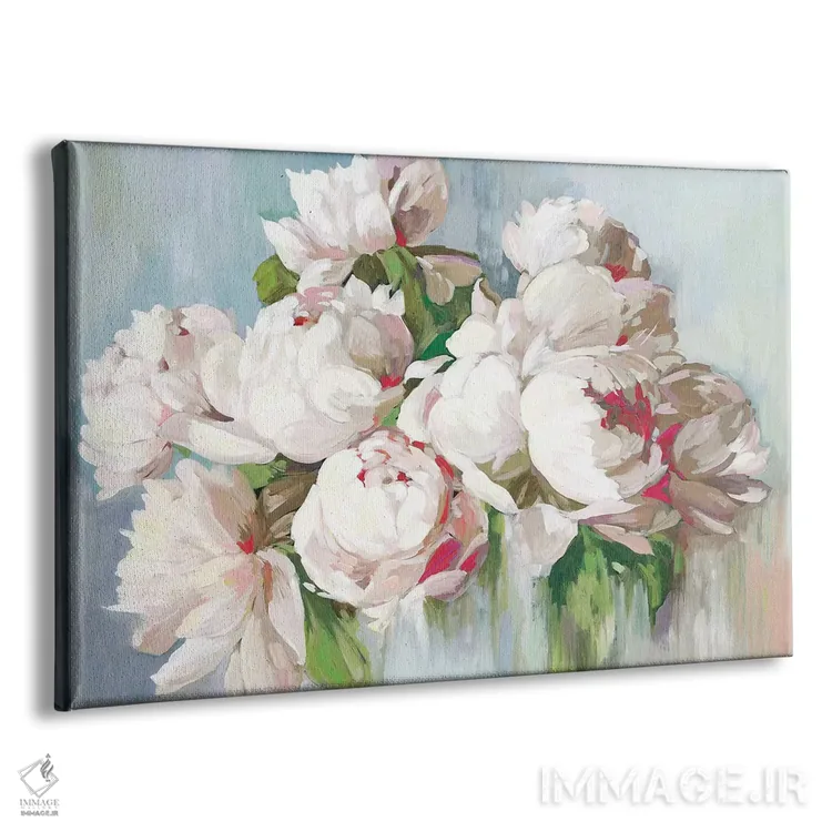 تابلو گلهای ژوئن اثر آسیا جنسن - نمای پرسپکتیو محصول