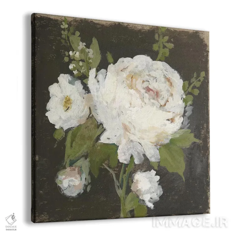 تابلو میوهٔ گل II اثر آسیا جنسن - نمای پرسپکتیو محصول