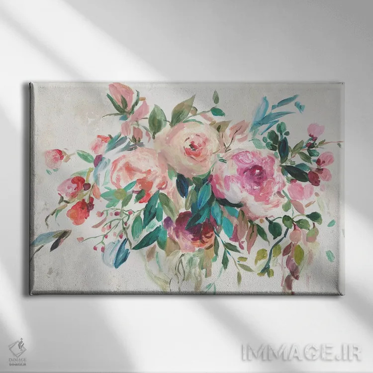 تابلو کاملاً زیبا اثر آسیا جنسن - نمای روبهرو روی دیوار