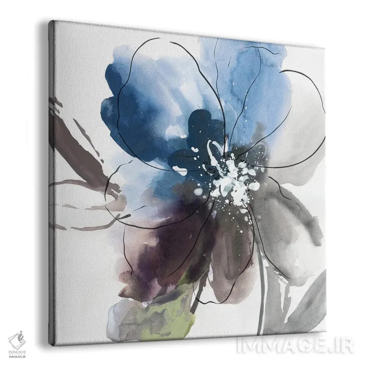 تابلو قدرت گل II اثر آسیا جنسن - نمای پرسپکتیو محصول