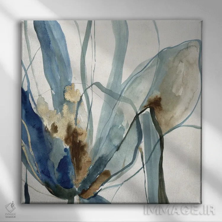 تابلو تصحیحشده II اثر آسیا جنسن - نمای روبهرو روی دیوار