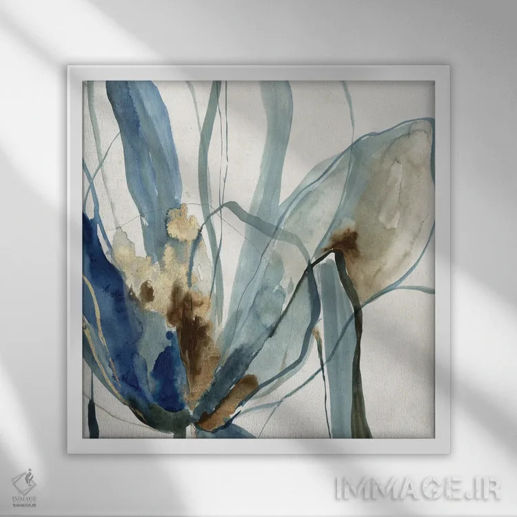 تابلو تصحیحشده II اثر آسیا جنسن - نمای قابدار سفید