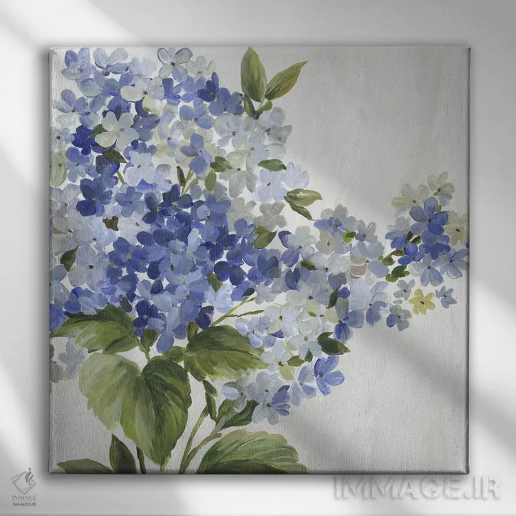 تابلو ظرافت یاسی II اثر آسیا جنسن - نمای روبهرو روی دیوار