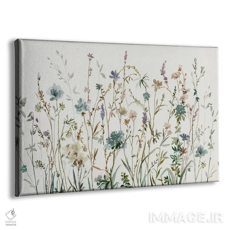 تابلو گلهای وحشی کوچک اثر آسیا جنسن - نمای پرسپکتیو محصول