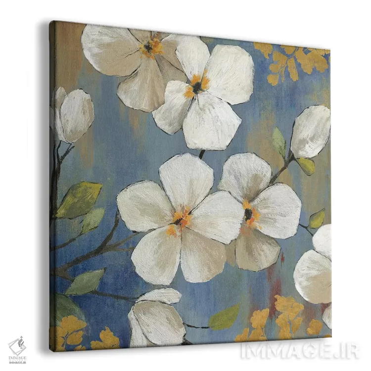 تابلو در گل II اثر آسیا جنسن - نمای پرسپکتیو محصول