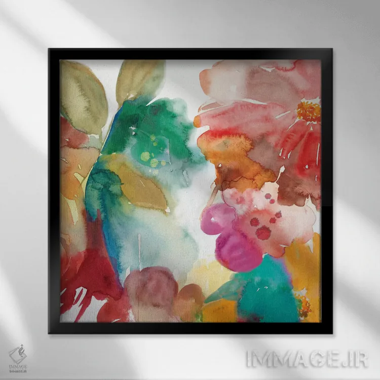 تابلو النا II اثر آسیا جنسن - نمای قابدار مشکی