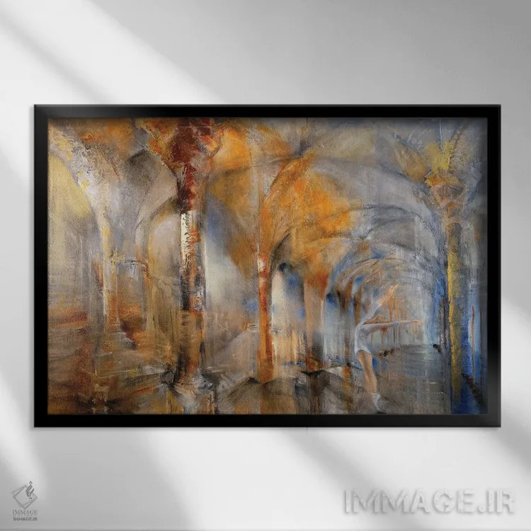 تابلو جشن اثر آنت شموکر - نمای قابدار مشکی