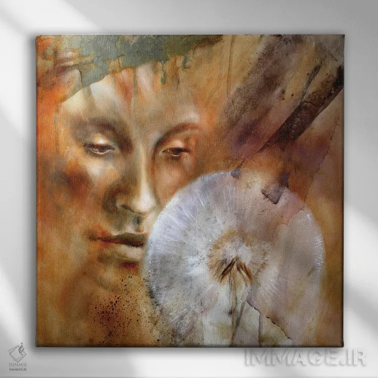 تابلو قاصدک اثر آنت شموکر - نمای روبهرو روی دیوار