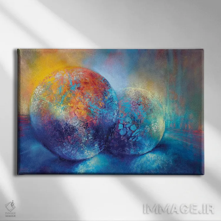 تابلو گنجینههای کوچک II اثر آنت شموکر - نمای روبهرو روی دیوار