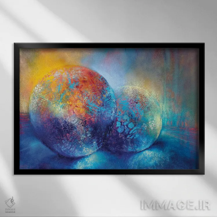 تابلو گنجینههای کوچک II اثر آنت شموکر - نمای قابدار مشکی