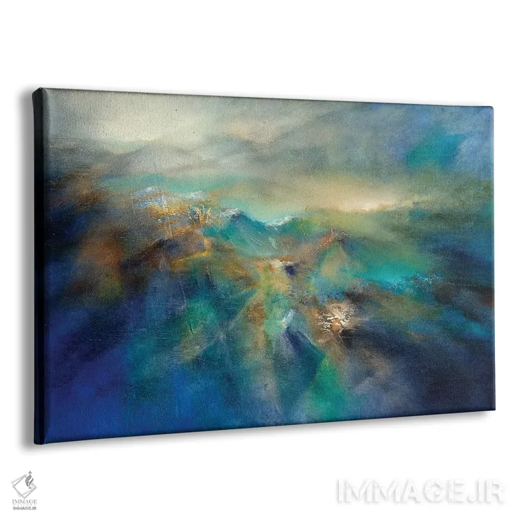 تابلو بالای همه قلهها اثر آنت شموکر - نمای پرسپکتیو محصول