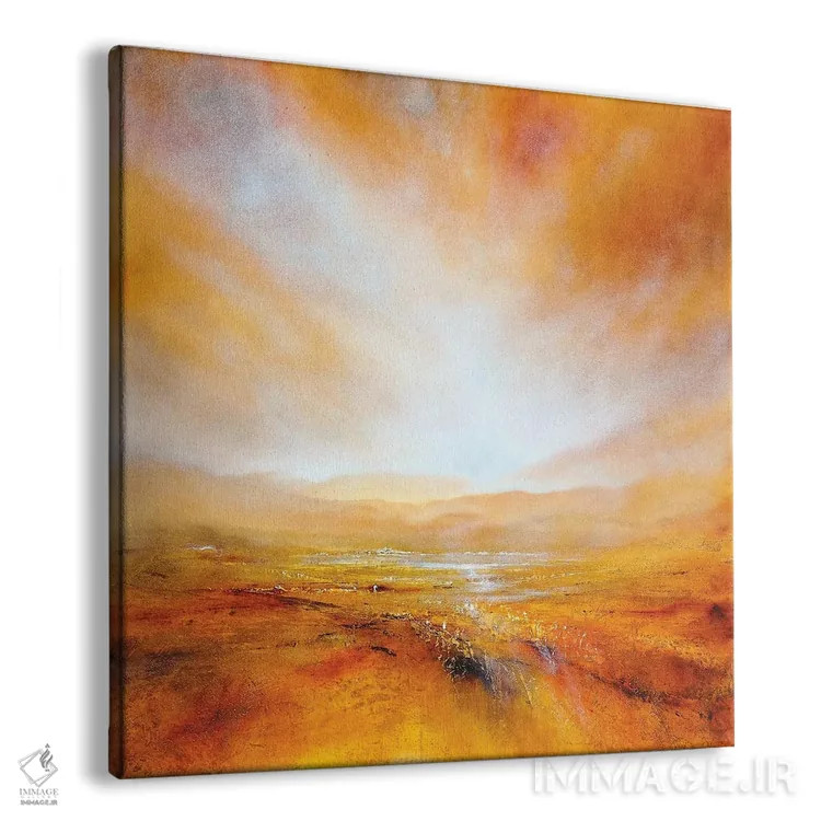 تابلو نور پاییزی اثر آنت شموکر - نمای پرسپکتیو محصول