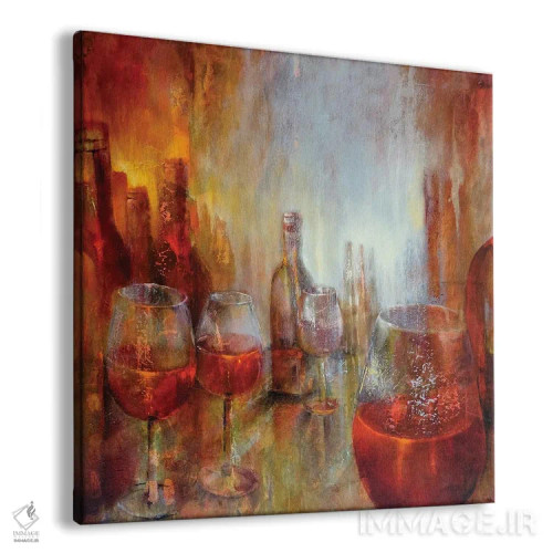 تابلو زرشکی اثر آنت شموکر - نمای پرسپکتیو محصول