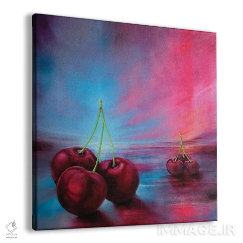 تابلو گیلاسها اثر آنت شموکر - نمای پرسپکتیو محصول