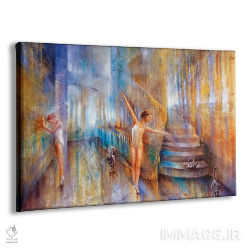 تابلو گربهها اثر آنت شموکر - نمای پرسپکتیو محصول