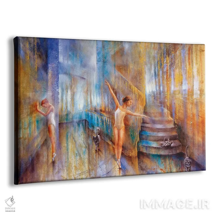 تابلو گربهها اثر آنت شموکر - نمای پرسپکتیو محصول