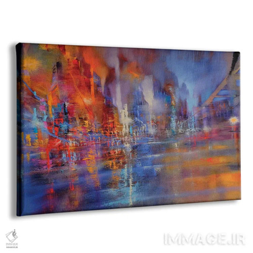 تابلو شلوغ اثر آنت شموکر - نمای پرسپکتیو محصول