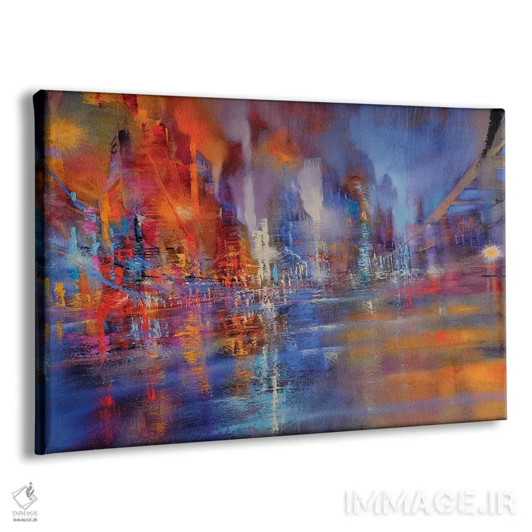 تابلو شلوغ اثر آنت شموکر - نمای پرسپکتیو محصول