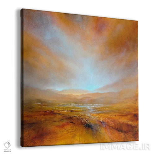 تابلو نورهای پاییزی اثر آنت شموکر - نمای پرسپکتیو محصول