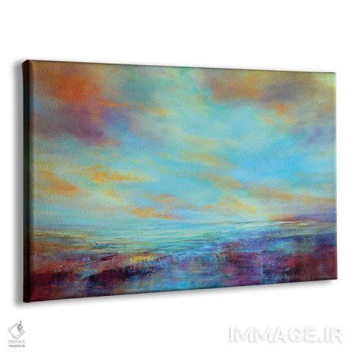 تابلو تماشای گذر زمان اثر آنت شموکر - نمای پرسپکتیو محصول