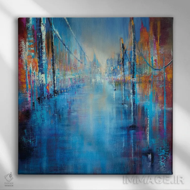 تابلو بازگشت به خانه اثر آنت شموکر - نمای روبهرو روی دیوار