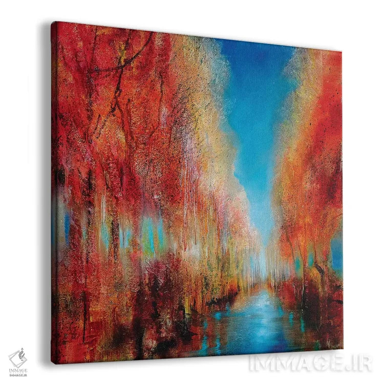 تابلو تابستان هندی (فصل معتدل) اثر آنت شموکر - نمای پرسپکتیو محصول