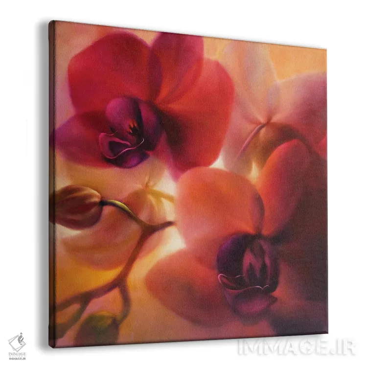 تابلو ارکیدهها اثر آنت شموکر - نمای پرسپکتیو محصول