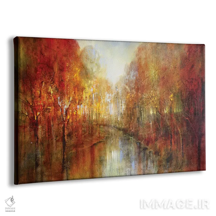 تابلو و جنگلها با خنده طنینانداز خواهند شد اثر آنت شموکر - نمای پرسپکتیو محصول