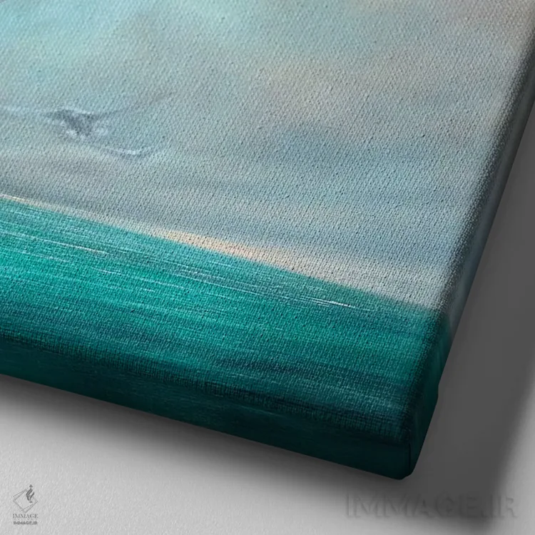 تابلو آزاد بودن اثر آنت شموکر - نمای نزدیک بافت بوم