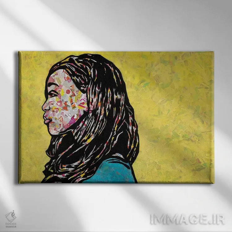 تابلو رها کن اثر امی اسمیت - نمای روبهرو روی دیوار