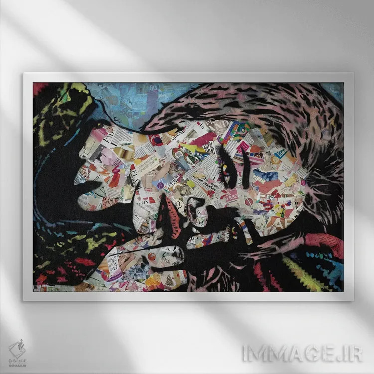 تابلو خواب اثر امی اسمیت - نمای قابدار سفید