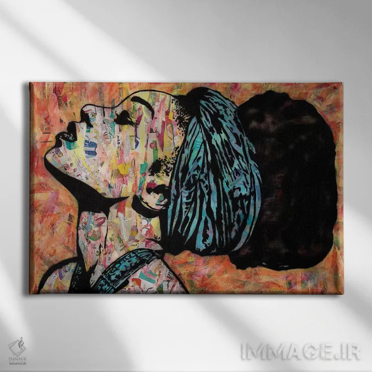 تابلو نفسگیر اثر امی اسمیت - نمای روبهرو روی دیوار