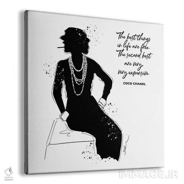 تابلو کوکو (نام خاص) اثر آلیسون پِتری - نمای پرسپکتیو محصول