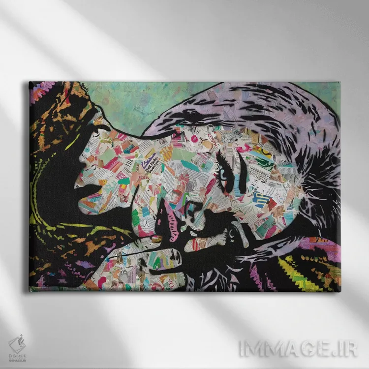 تابلو آرامش اثر امی اسمیت - نمای روبهرو روی دیوار