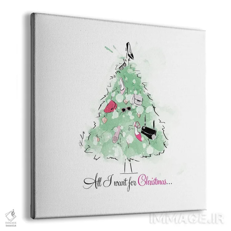 تابلو تمام چیزی که میخواهم اثر آلیسون پِتری - نمای پرسپکتیو محصول