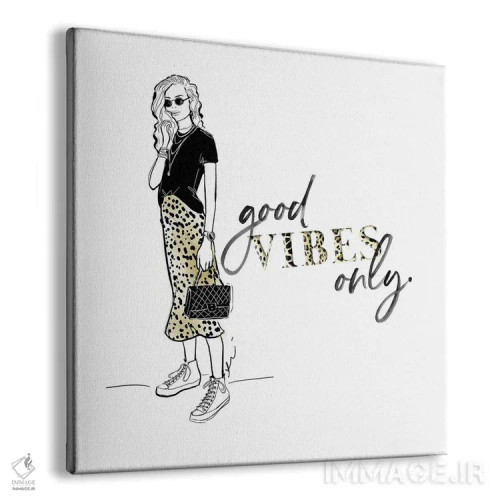 تابلو فقط انرژی مثبت اثر آلیسون پِتری - نمای پرسپکتیو محصول