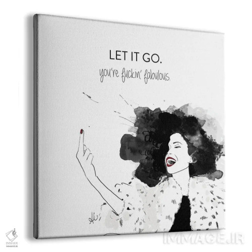 تابلو رها کن اثر آلیسون پِتری - نمای پرسپکتیو محصول