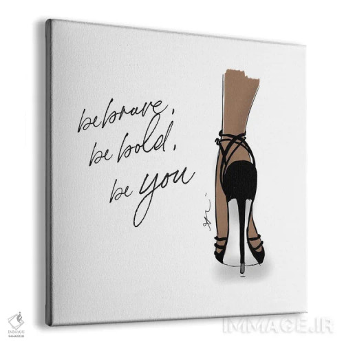 تابلو شجاع و جسور اثر آلیسون پِتری - نمای پرسپکتیو محصول