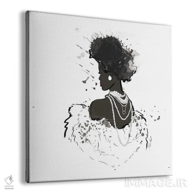 تابلو مهمانی نیمهشب اثر آلیسون پِتری - نمای پرسپکتیو محصول