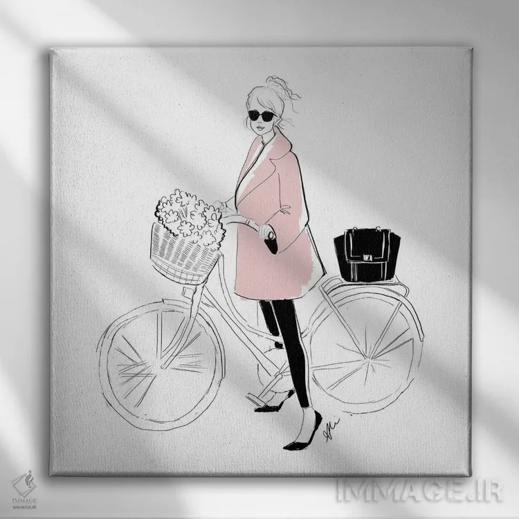 تابلو هوای تازه اثر آلیسون پِتری - نمای روبهرو روی دیوار