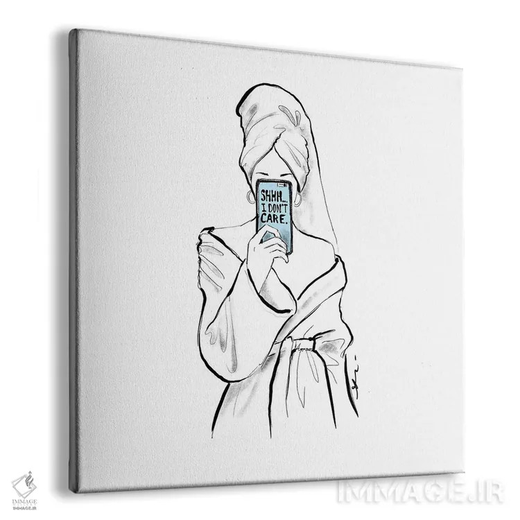 تابلو هیس اثر آلیسون پِتری - نمای پرسپکتیو محصول