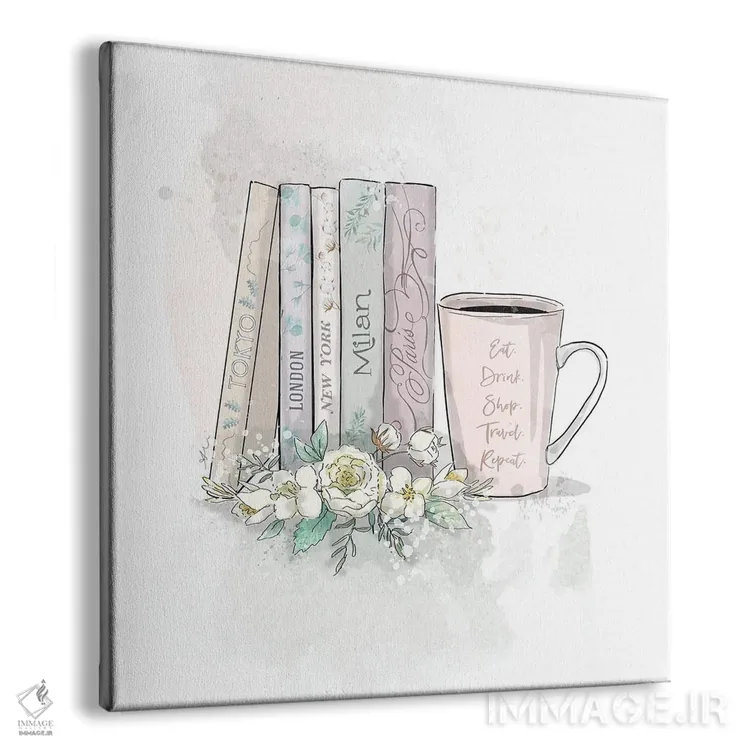 تابلو جهانگرد اثر آلیسون پِتری - نمای پرسپکتیو محصول