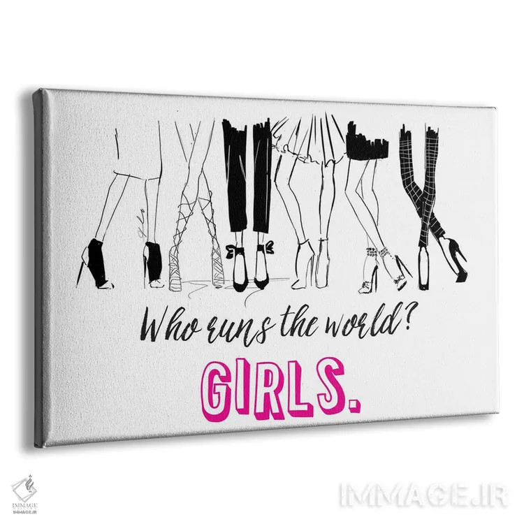 تابلو چه کسی جهان را اداره میکند اثر آلیسون پِتری - نمای پرسپکتیو محصول