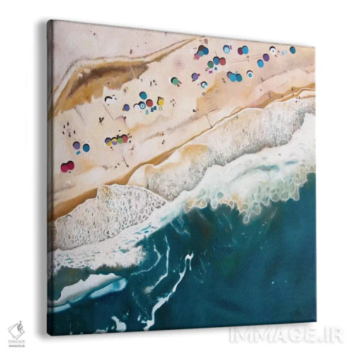 تابلو ساحل لانگ آیلند اثر آنتونی اسکوییزاتو - نمای پرسپکتیو محصول