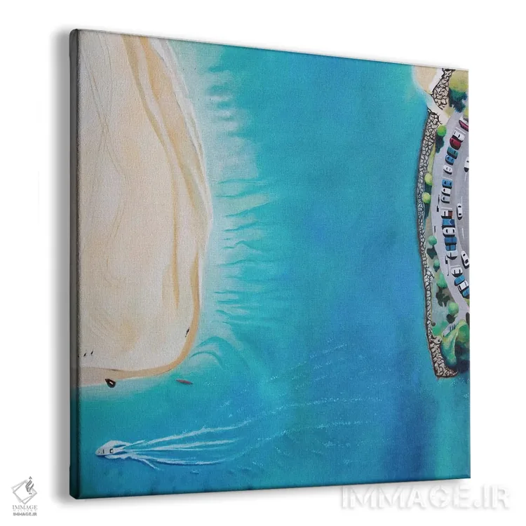 تابلو ساحل نوسا اثر آنتونی اسکوییزاتو - نمای پرسپکتیو محصول