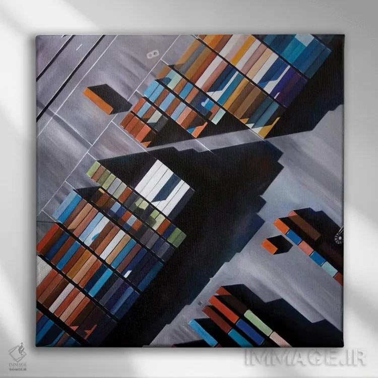 تابلو نیویورک اثر آنتونی اسکوییزاتو - نمای روبهرو روی دیوار