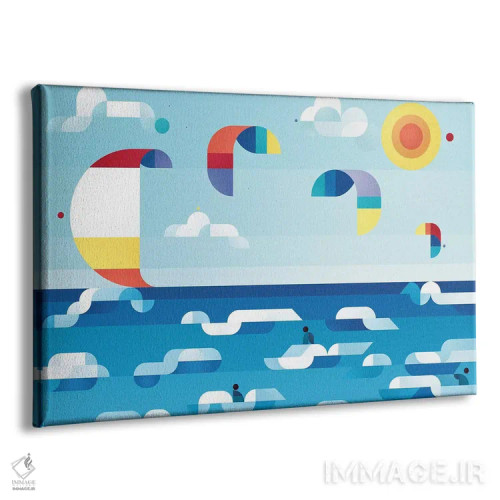 تابلو بالهای آزادی اثر آنتونی اسکوییزاتو - نمای پرسپکتیو محصول