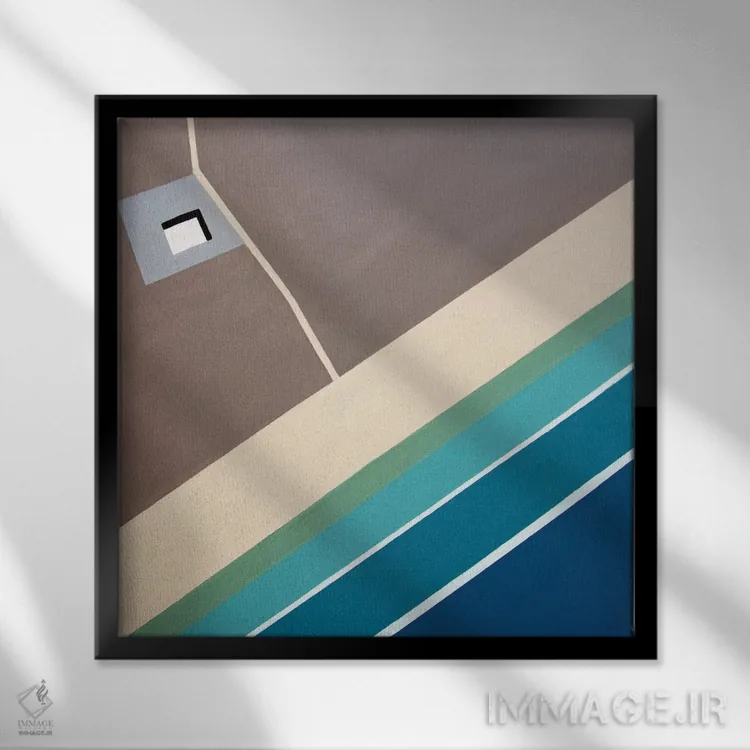 تابلو Texas,ماتاگوردا، تگزاس اثر آنتونی اسکوییزاتو - نمای قابدار مشکی