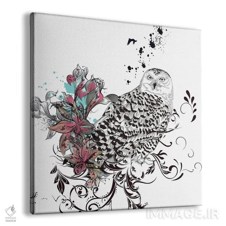 تابلو آبستره طبیعت II اثر آرسی بسی - نمای پرسپکتیو محصول