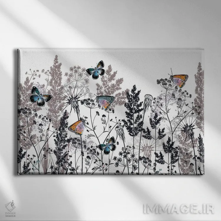 تابلو چشمه زندگی اثر آرسی بسی - نمای روبهرو روی دیوار